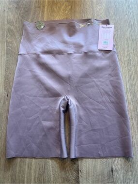 Juicy Couture Mauve High-Waist Sculpting Shorts